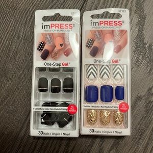Impress press on manicure x2 boxes